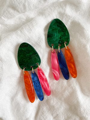 bouclesdoreille-pendantes-colorees-rose-bleu-orange-vert-acierinoxydable